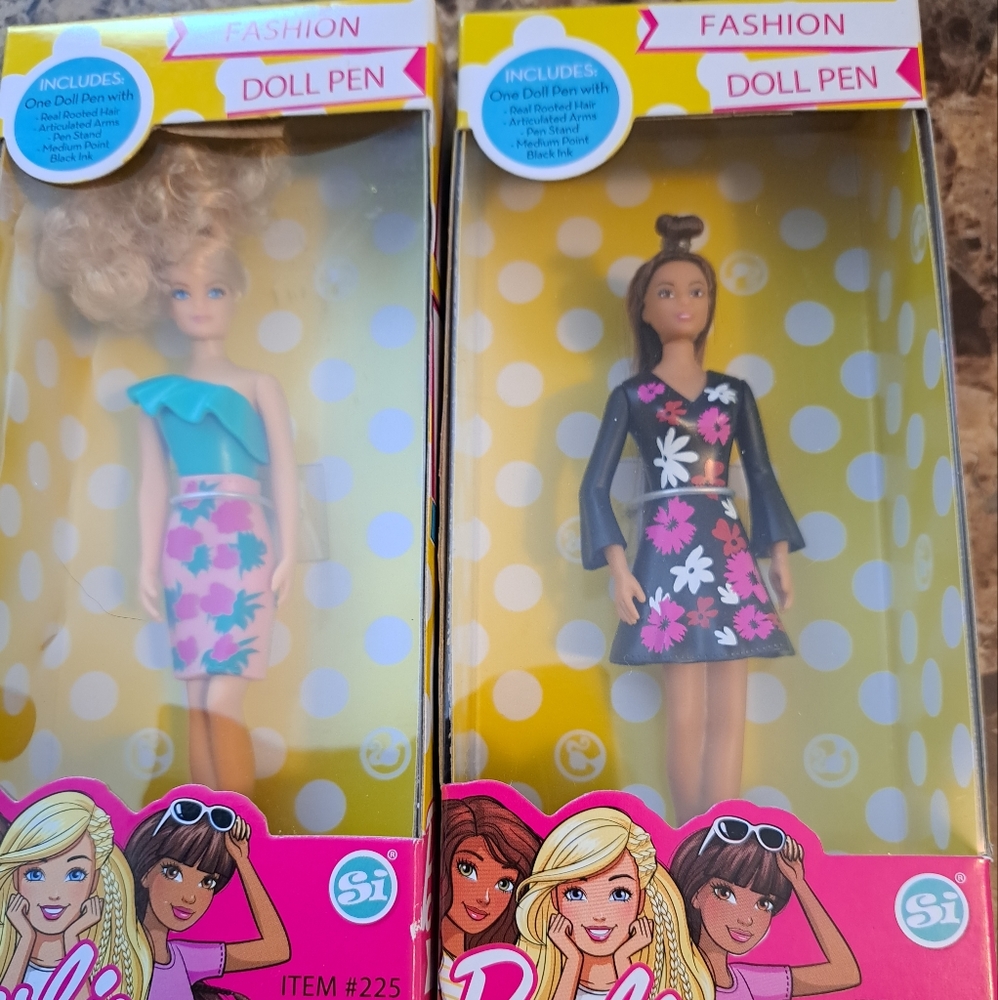Barbie pens